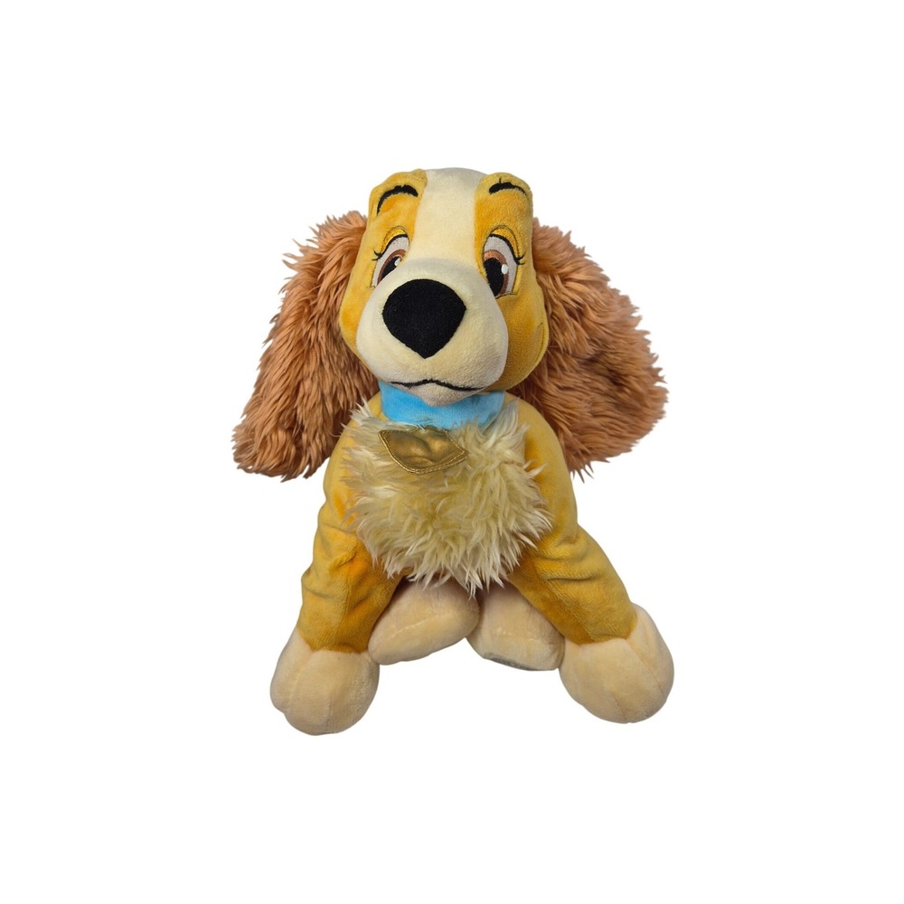 2015 Disney Store Lady and the Tramp Lady Plushie Stuffed Animal Dog Kidcore 13"